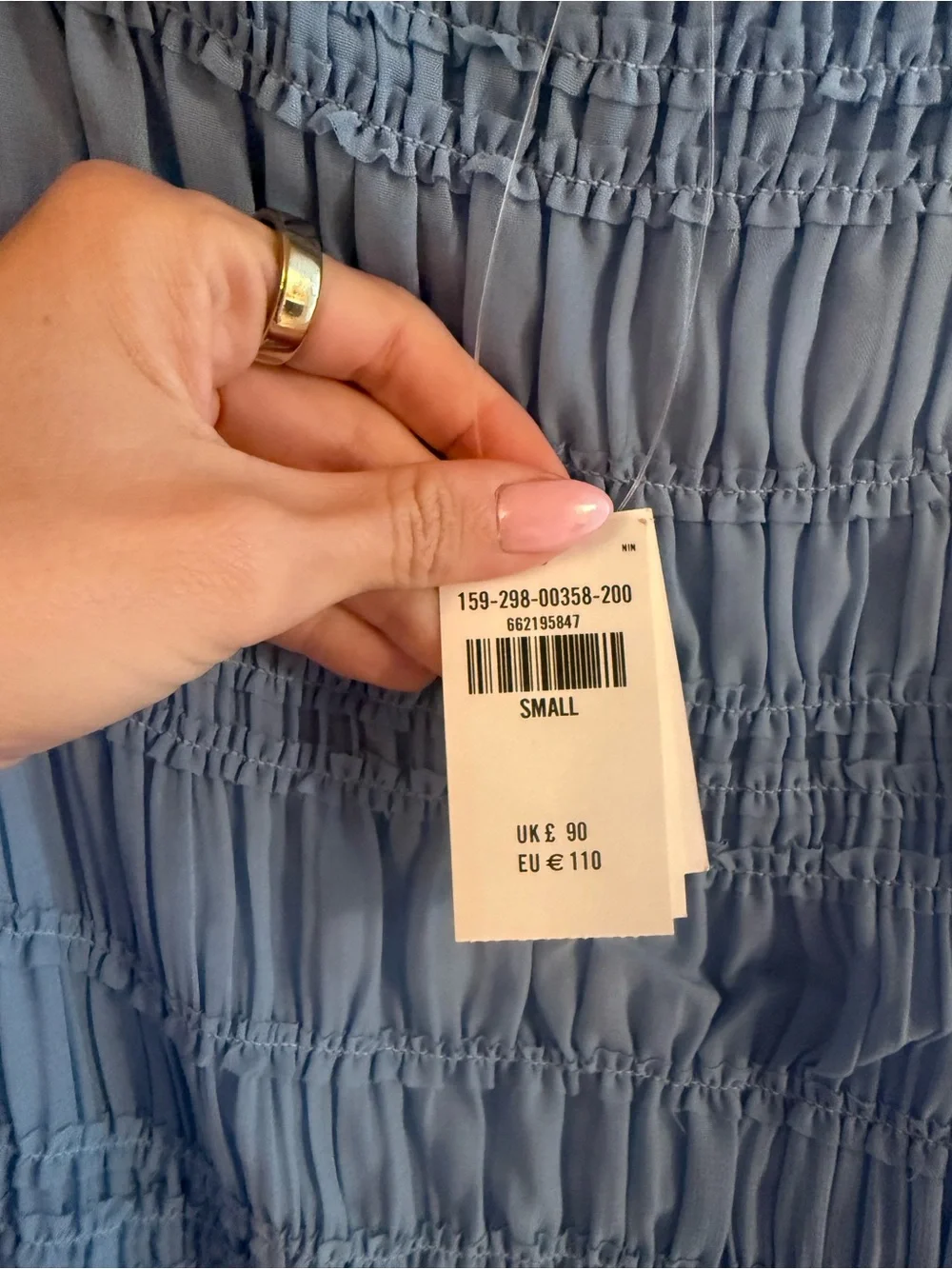 NWT Abercrombie and Fitch Halter Ruched Maxi Dress